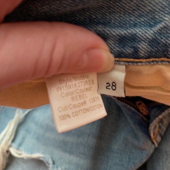 Rag & Bone Distressed Boyfriend Jean size 28 - Picture 7 of 7